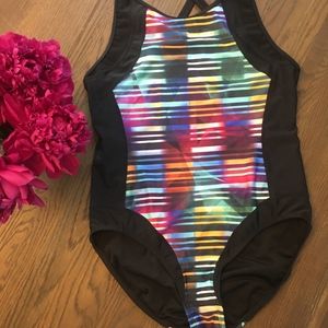 Athleta Steam Line One Piece Swimsuit - Large -